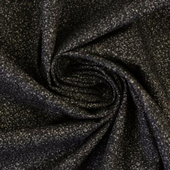 Baumwolle Glitter-Optik Dunkelgrau von Swafing
